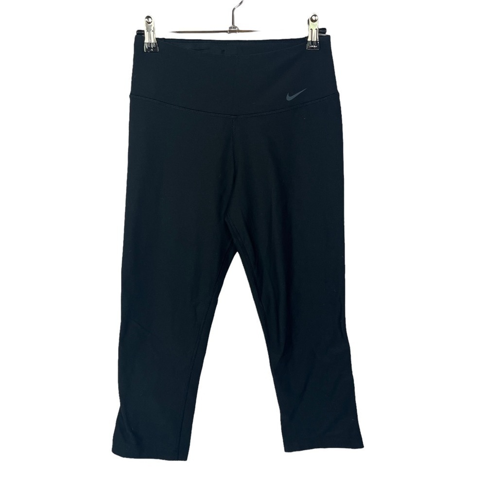 Nike Black Legend 2.0 Crop Poly Athletic Leggings XS - Picture 5 of 7
